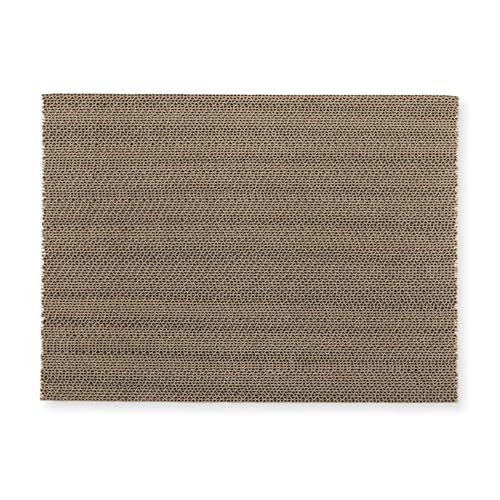 Necoichi Cardboard Cat Scratcher Bed for Indoor Cats - Cat Scratching Board (16" Wide, c. Replacement 2 Pads) - size: 16" Wide