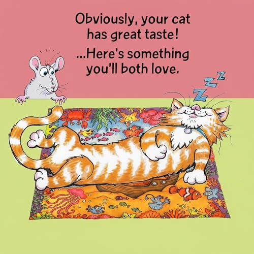 FUZZU Sweet Spot Kitty Carpet with Catnip | Cat Nip Carpet | Carpet for Cats (Shipwreck) - style: Shipwreck