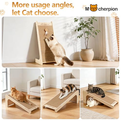 Natural Cork cat Scratching Post-with 2 PCS to use-Eco-Friendly Sustainable-cat Gifts