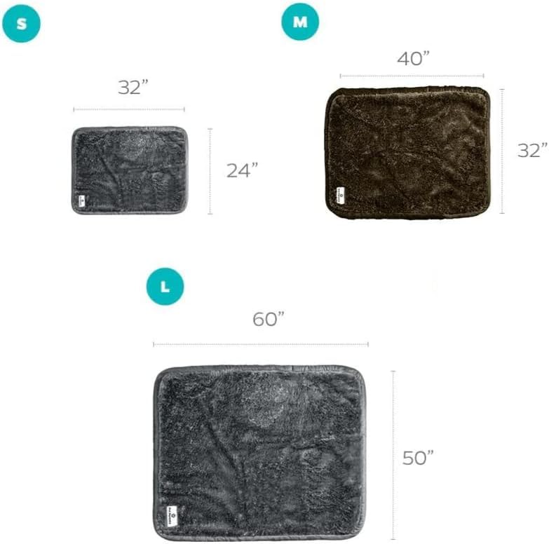 Pet Parents PAWTECT Blanket Waterproof Premium Dog, CAT, and Puppy Blanket, Slate, Medium - color: Slate, size: 32"x40"