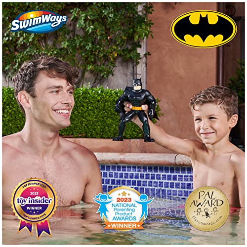 SwimWays DC Batman Floatin' Figures, Swimming Pool Accessories & Kids Pool Toys, Batman Party Supplies & Water Toys for Kids Aged 3 & Up - color: Batman Floating Figure