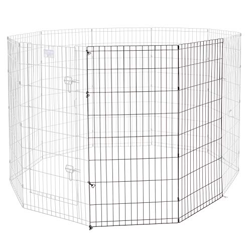 MidWest Homes for Pets Add-on Panel, 48 Inch - color: Black, size: 48H-Inch Pen Extension Panel