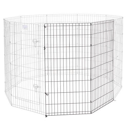 MidWest Homes for Pets Add-on Panel, 48 Inch - color: Black, size: 48H-Inch Pen Extension Panel