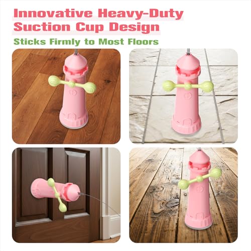 Sedioso Interactive Cat Toy, Suction Cup Cat Wand Toy with 2 Play Modes, Self-Play Enrichment Cat Toy, Indoor Boredom Relief & Exercise for Cats