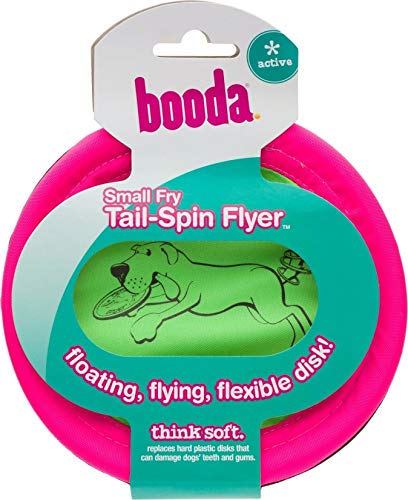 Chuckit! Petmate Booda Tail-Spin Flyer Floating Dog Frisbee, Multi, 10-Inch - size: 10-Inch