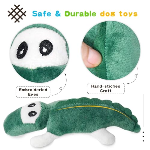 LEGEND SANDY Squeaky Dog Toys for Puppy Small Medium Dogs, Stuffed Samll Dog Toys Bulk with Plush Pet Doggie Toy Set, Cute Safe Pet Chew 12 Pack for Puppies Teething - color: 12 pack