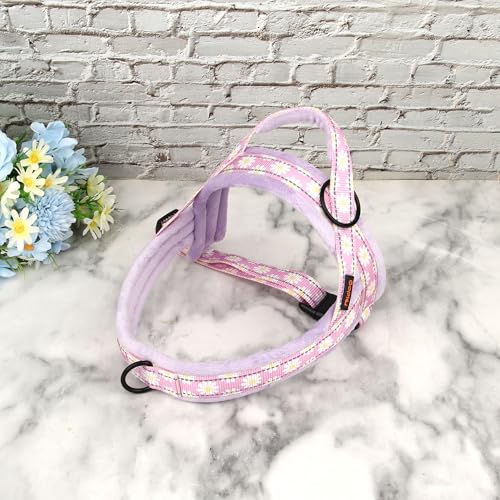 Didog No Pull Dog Harness with Soft Padded, Easy Walk Dog Harness with Quick Release Buckle, Adjustable & Reflective Pet Harness with Soft Padded for Medium Large Dogs (L:Chest 26-33", Purple) - color: Purple, size: L:Chest 26-33", Fit 40-65 lbs