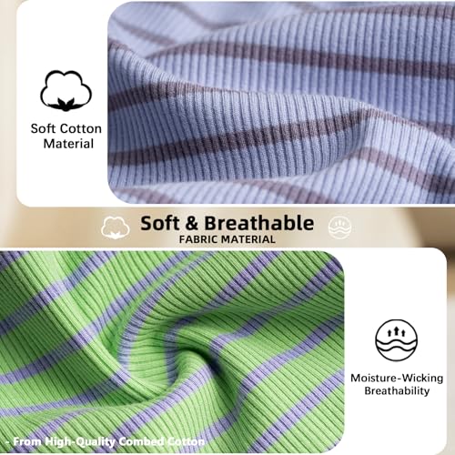 Dog Shirts 2 Pack Breathable Sleeveless Vest, Stretchy & Soft, Purple & Vivid Green, Size S - color: Purple + Vivid Green, size: S-(2~7lb) | Chest(~13")