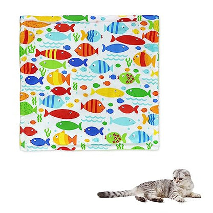 tinkare Refillable Catnip Cat Mat Kitty Comfortable Resting Place