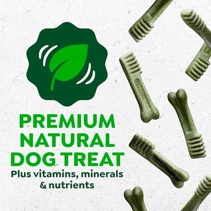 Greenies Veterinarian-Recommended Adult Natural Dental Dog Treats Teenie Size, Dog Dental Chews, Original Flavor, 54 oz. Pack, 192 Count - size: 192 Count (Pack of 1)