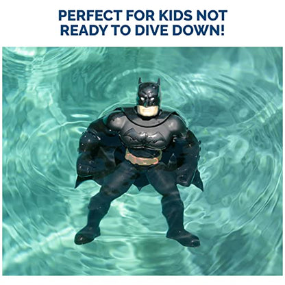 SwimWays DC Batman Floatin' Figures, Swimming Pool Accessories & Kids Pool Toys, Batman Party Supplies & Water Toys for Kids Aged 3 & Up - color: Batman Floating Figure