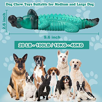 Dog Toys for Aggresive Chewers：Tough Dog Toys for Large Dogs - Indestructible Dog Toy- Heavy Duty Dog Toys for Small/Medium/Large Dogs Breed to Keep Them Busy
