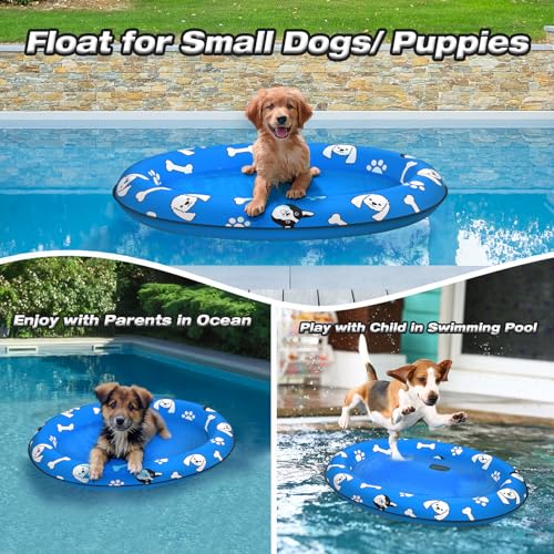 Dog Float Raft - Inflatable Dog Swimming Float for Summer Dogs Water Floats (Small)