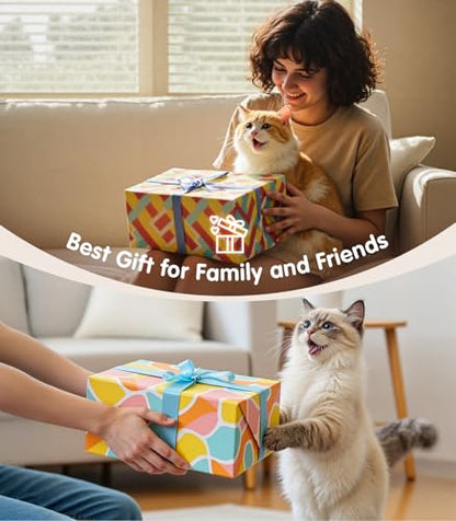 PetBusy Cat Toys with[5000mg A+Natural Catnip &Silvervine] [Baby Grade] Interactive Soft Chew Kicker Cat Toys for Indoor Cats & Kittens, [Crinkle &Bell] Fish Sound Toy, Drives Bored Cat Crazy with Fun - color: Blue+Red