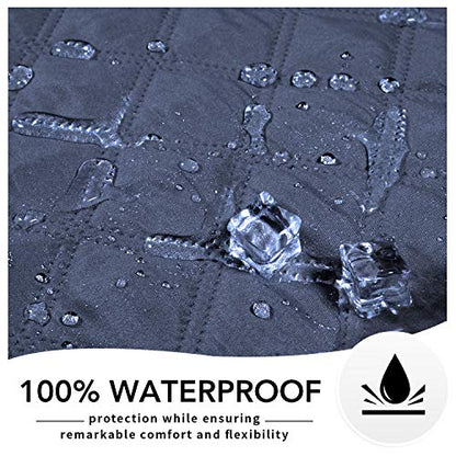 Easy-Going 100% Waterproof Dog Bed Cover, Non-Slip Pet Blanket for Furniture, Washable Couch Cover, Repleasement Sofa Cover (68x82 in,Navy) - color: Navy, size: 68x82 in