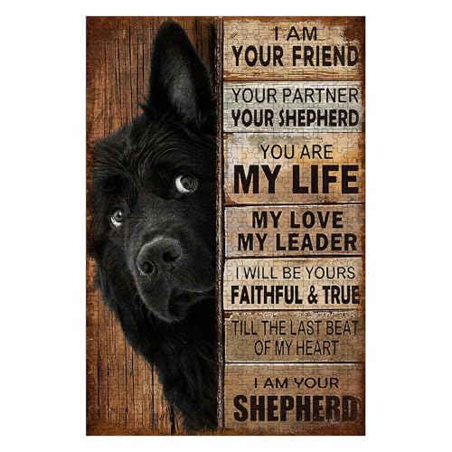 300 Pieces Jigsaw Puzzles for Adults, I Am Your Friend Your Partner Your German Shepherd Art Puzzle, Stress Relief Memory Training Brain Teaser Puzzle 15.7x11 Inch - color: Wooden Puzzle14, size: 300 Piece pcs