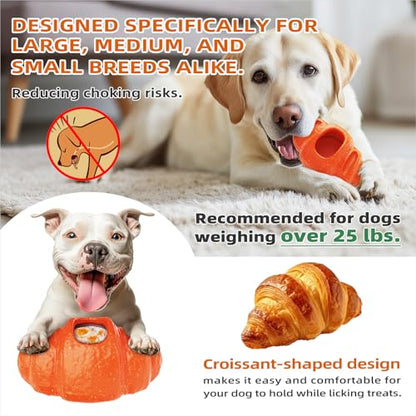 Durable Frozen Dog Chew Toy for Aggressive Chewers,Interactive Treat Dispensing Toy for Crate Training & Anxiety Relief,Food-Grade Nylon, Coffee Wood Fiber, Easy to Clean,For Medium & Large Dogs