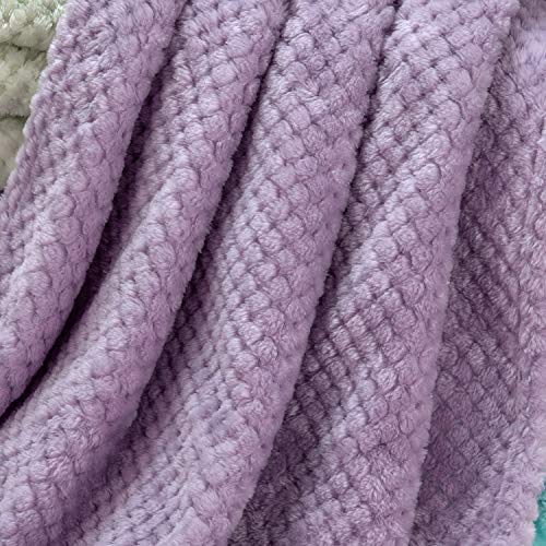 Iris Warm Soft Fuzzy Dog, Cat, Pet Blanket - Plush Fleece Throws for Bed, Couch, Sofa, Travel (S/24" x 32") - color: Iris, size: S/24" x 32"