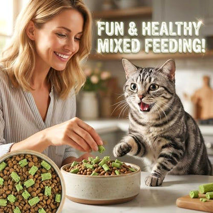 Cat Toys 17Pack 100g Catnip Grass Teething Stick for Hairball Removal Kitten Toy Freeze Dried Chew Dental Food for Indoor Kitty Lickable Edible Snack - size: 17Pack