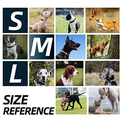 Soft Padded Dog Collar, Neck 12’’-20’’, Adjustable Heavy Duty Collar with 3M Reflective Logo for Medium, Large Dogs, Camo Green, M - color: Camo Green, size: Medium (Neck 12''–20'')