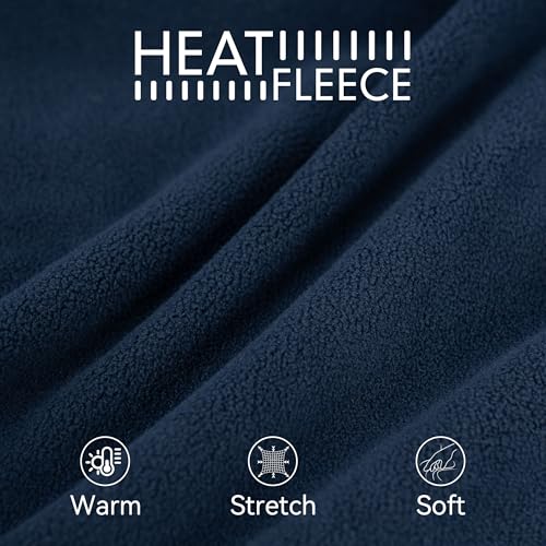 cyeollo XXL Dog Sweater, Fleece Doggy Sweaters Stretchy Turtleneck Doggie Sweatshirt Soft Warm Winter Coat Fall Autumn Pet Clothes for Large Dogs Girl, Navy 2XL - color: Navy, size: XX-Large