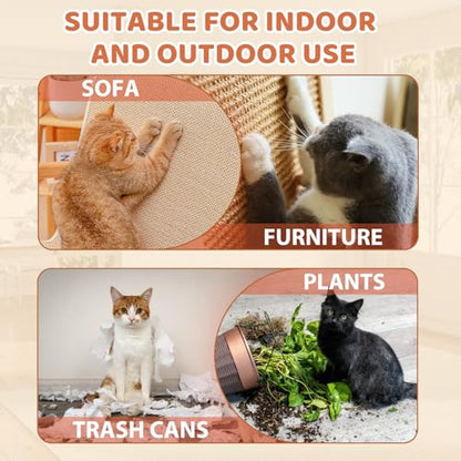 Tetra Cat Deterrent Spray, Natural No Scratch Spray for Cats Keep Off Cats and Kittens Scratching Furniture, Sofas, Rugs, Curtains, Plants, Safe & Effective, 100ml - color: deep pink