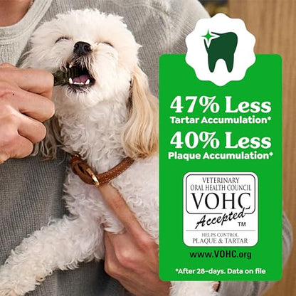 Greenies Veterinarian-Recommended Adult Natural Dental Dog Treats Large Size, Dog Dental Chews, Original Flavor, 54 oz. Pack, 34 Count - size: 34 Count (Pack of 1)