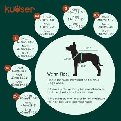 Kuoser Dog Shirt, Printed Dogs T-Shirt Soft Breathable Dog Shirts, Cute Doggy Sweatshirt for Small Medium Large Girls Boys, Pet Funny Clothes Tank Top Sleeveless Dogs Vest, Green M - color: Green, size: Medium (Chest: 18.5")