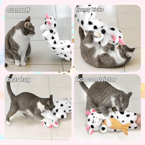 Cat Toys, Flapping Bird Cat Toy(No Flying), Interactive Catnip Toy with Catnip Bags, Chirping Noise Enrichment Moving Wings Dog Cat Kitten Toys, Flappy Flying Pets Toy for Indoor(Oriole) (C3) - color: C3