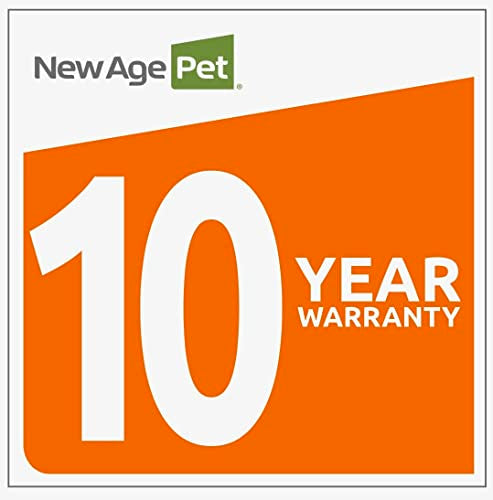 New Age Pet ECOFLEX Litter Loo Moisture and Odor Resistant Enclosure & End Table, No‑Tools Assembly, 10 Year Warranty, Espresso Black, Standard - color: Black, size: Standard