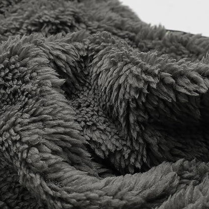 Fitwarm Dog Fleece Pajamas, Dog Winter Clothes for Small Dogs Boy Girl, Pet Jumpsuit, Doggy Onesie with Feet, Dark Grey, XS - color: Dark Grey, size: X-Small