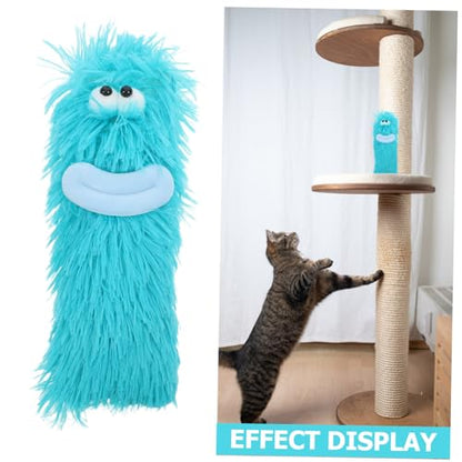 UPKOCH Catnip Plush Pillow Toy for Indoor Cats Kittens Interactive Chew Toy for Playtime Boredom Relief Interest Engaging Cat Plaything