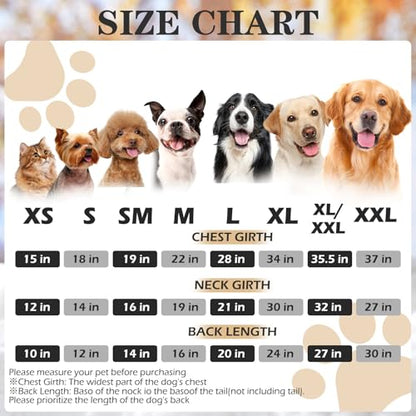 EXPAWLORER Dog Hoodies- Fall Soft and Warm Dog Sweatshirt with Leash Hole, Halloween Dogs Costume Winter Autumn Fleece Pet Clothes with Print for Puppy,Cat, Small Medium Large Dogs (Large, Security) - size: Large