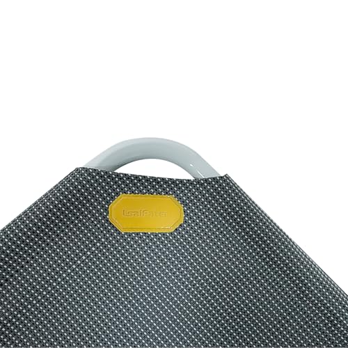 Cat Window Perch with 360° Sunbath, Hammock Bed for Indoor Cats, Grey Comfortable Seat for Sunbathing, Easy to Install on Any Window (Large)
