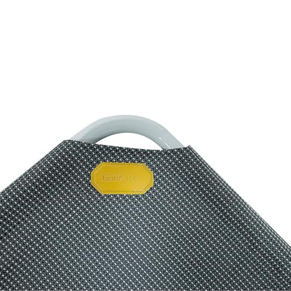 Cat Window Perch with 360° Sunbath, Hammock Bed for Indoor Cats, Grey Comfortable Seat for Sunbathing, Easy to Install on Any Window (Large)