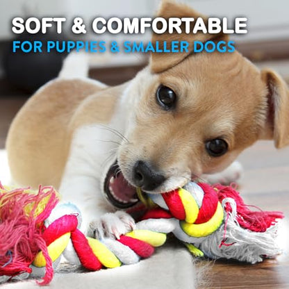 Pacific Pups Products Dog Rope Toys for Medium Dogs 11 Pack (2 Pack) - size: 22 Pack