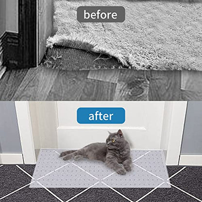 3.6 Feet Cat Carpet Protector, Non-Slip Carpet Protector for Pets, Carpet Scratch Stopper from Scratching Carpet at Doorway - size: 3.6FT-1PC