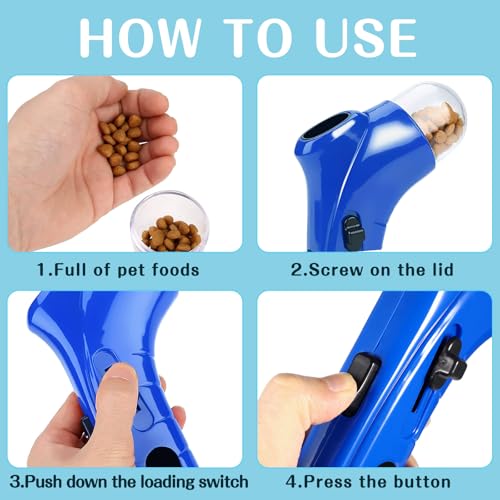 UKCOCO Sports Toys Puppies Toys Small Dog Toy Doggy Treats Puppy Treats Dog Treat Dispenser Dog Toys Treat Dispensing Toy Puppy Puzzle Toys Snacks Launcher Tableware pet