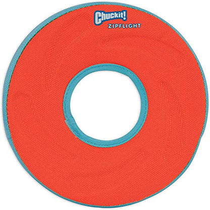 Chuckit Zipflight Amphibious Flying Ring - Assorted Medium - 8" Diameter (2 Pack)2
