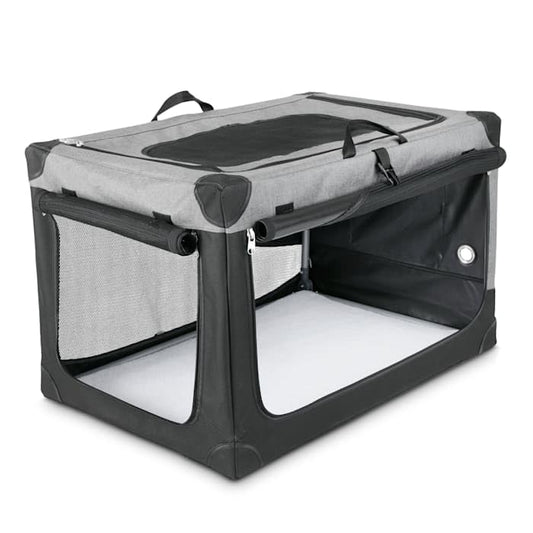 EveryYay by Petco Going Places Stow & Go Portable Canvas Dog Crate 24" L X 18" W X 17" H - size: 24.0"L x 18.0"W x 24.0"H