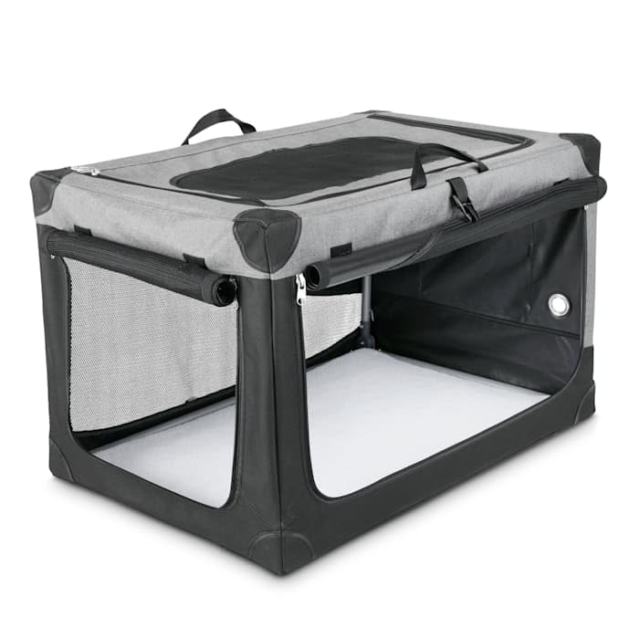 EveryYay by Petco Going Places Stow & Go Portable Canvas Dog Crate 30" L X 20" W X 19" H - size: 30.0"L x 20.0"W x 30.0"H