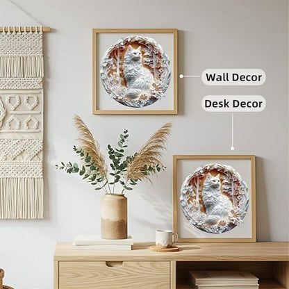 Wooden Puzzles Adults, 3D Cats Wooden Puzzles 200 Pieces, Unique Animal Shaped Wood Challenging Jigsaw Puzzles Gifts for Adults, 11.4x11.4in - color: B 3d Cats, size: Medium