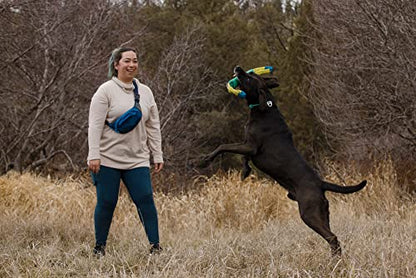 Ruffwear, Pacific Loop Dog Toy, Interactive Tug Toy for Playing and Training, Aurora Teal - color: Aurora Teal
