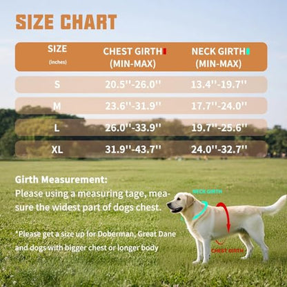 AUROTH Dog Harness and Leash Set, Soft Padded Service Dog Vest with 5.25FT Dog Leash, No Choke, Easy On Pet Vest, Adjustable Reflective No Pull Dog Harness Small Sized Dog, Easy Walking and Training - color: Turmeric, size: Small