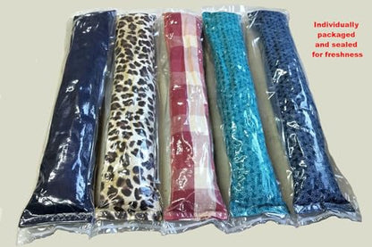 15” (2-Pk) Refillable Catnip Kicker Toy for Cats – Handmade in USA Plush Kick Stick Filled with 1 oz Premium Catnip & Extra Catnip Included – (Dark Denim - Light Demim) - color: Dark Denim - Light Demim
