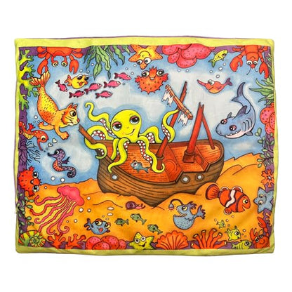 FUZZU Sweet Spot Kitty Carpet with Catnip | Cat Nip Carpet | Carpet for Cats (Shipwreck) - style: Shipwreck