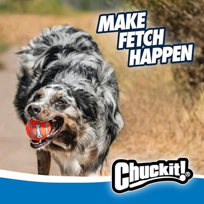 Chuckit! Dog Ball Launcher 12M Sport with 12" Handle Length for Medium 2.5" Dog Balls For Dogs 20-60 lb, Plastic Pet Fetch Ball Thrower, Perfect for Kids, Made in USA, Blue - size: 12in, style: Sport