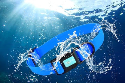 Waterproof Dog Collars,Easy Clean Collar,Adjustable Dog Collars for Small,Medium, Large Dogs (Blue, M) - color: Blue, size: M