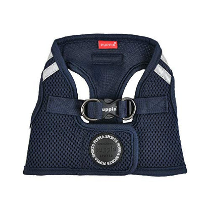 Puppia Soft Vest Harness PRO - Navy - M - color: NAVY, size: Medium