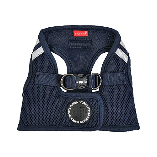 Puppia Soft Vest Harness PRO - Navy - S (Pack of 2) - color: NAVY, size: Small (Pack of 2)